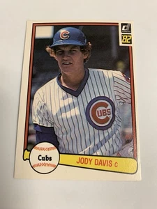 1982 Donruss Chicago Cubs Jody Davis - Picture 1 of 1