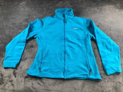 Chaqueta polar Berghaus para mujer talla 18 azul bolsillos con cremallera completa poliéster Foto 1 de 4