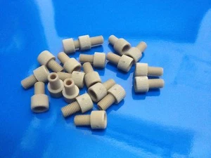 Lot of 20 Fingertight PEEK Fittings 1/8" x 1/4-28 for Waters, Shimadzu, Agilent - Bild 1 von 1