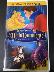 La Bella Durmiente Disney VHS Spanish  Sleeping Beauty  Special Edition Rare!