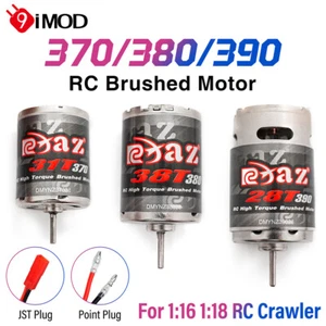 9IMOD RC 370 380 390 Brushed Motor Waterproof for 1/18 1/16 RC Crawler Car - Picture 1 of 20