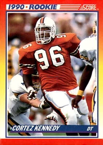 1990 Score #299 Cortez Kennedy - Picture 1 of 2