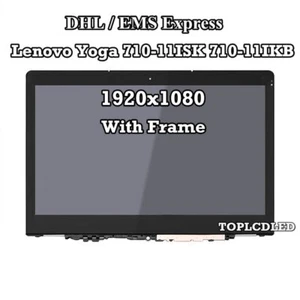 Für Lenovo Yoga 710-11ISK 80TX 11,6" FHD LCD Anzeige Bildschirm Berühren Rahmen - Picture 1 of 5