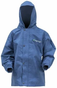 FROGG TOGGS YOUTH POLLY WOGGS LIGHTWEIGHT RAIN JACKET ONLY, ROYAL BLUE, SMALL - Picture 1 of 1