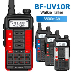 Radio de 2 vías transceptor portátil de doble banda UV10R Walkie Talkie UHF VHF - Imagen 1 de 10
