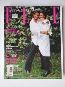 1997 ELLE Italia mag Marpessa Hennink Rie Rasmussen Leilani Bishop Lucy Gordon - Picture 1 of 24
