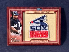 2011 Topps Manny Ramirez Throwback Manufactured Patch Card TLMP-MR