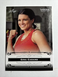 2012 Leaf National Convention Gina Carano #GC1 - Picture 1 of 2