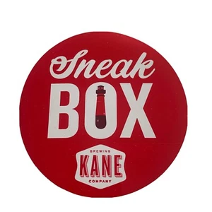 KANE BREWING CO SNEAK BOX AUFKLEBER Abziehbild Craft Beer Brauerei, First Class Stempel FS - Bild 1 von 3