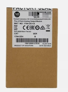 Módulo de salida analógica de 4 puntos Allen-Bradley 1794-OE4 / B Flex nuevo sellado de fábrica - Imagen 1 de 3