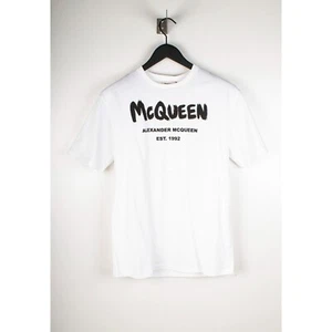 Nueva Camiseta Original Alexander McQueen Blanca Mujer Talla 40 M/L B160 - Imagen 1 de 5