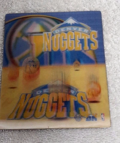 DENVER NUGGETS NBA BRAND NEW 3D LENTICULAR FRIDGE MAGNET SIZE 4"x5" Cover