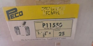 PEZÓN DE TUBO DE CONDUCTO RÍGIDO, 1 1/2"" X 5", 25 PIEZAS CAJA SELLADA DE NUEVO - Imagen 1 de 7
