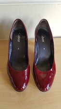 wine coloured shoes uk