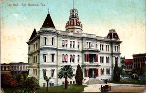 San Antonio, TX City Hall Postcard - Picture 1 of 2