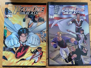 TEAM ONE 1 WILDCATS WILDC.A.T.S. ISSUE 1 2 IMAGE COMICS COMIC BOOK VERY GOOD - Picture 1 of 2