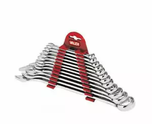 SERIE SET 8 PEZZI CHIAVI COMBINATE 8-22mm CHIAVE INGLESE FORCHETTA 1460808 VALEX - Foto 1 di 1