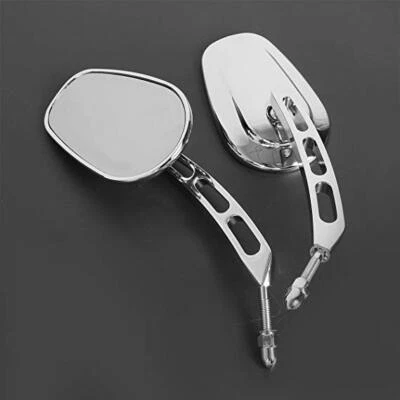 Chrome Motorcycle Mirrors For Harley Davidson Electra Glide Ultra Classic CVO US - Image 1 of 4