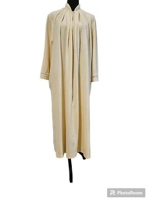 Diamond Tea Neiman Marcus Vintage Cream Nightgown Sz.M Foto 1 de 4