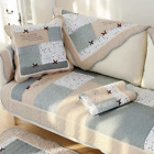 Housse de canapé en tissu pastoral antidérapante impression housse de siège serviette