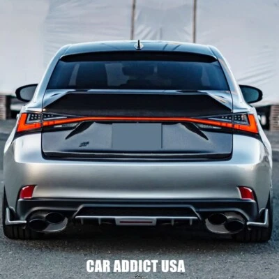 Luces traseras LED con luz central para Lexus IS250 IS300 IS350 IS-F 2014-2020 transparentes Foto 1 de 4