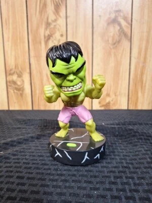 Marvel El Increíble Hulk 2003 Way Out Toys Luces Sonidos Bobble Head Funciona  Foto 1 de 4