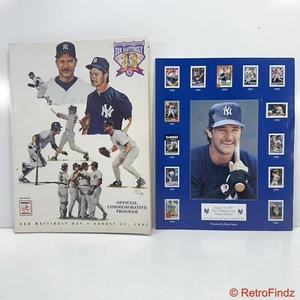 1997 Don Mattingly Day Official Baseball Program Aug. 31, 1997 New York Yankees - Picture 1 of 9