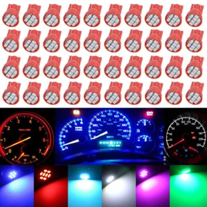 T10 194 W5W 161 8SMD Interior Instrument Panel Dash LED Light bulbs 2825 168 158 - Picture 1 of 14