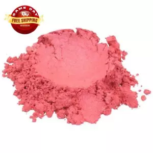 SHIMMER RASPBERRY POP / RED MICA COLORANT PIGMENT POWDER COSMETIC GRADE 2 OZ - Picture 1 of 12