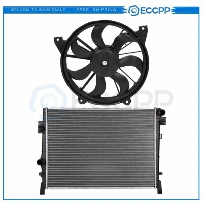 Electric Radiator Cooling Fan Kit For 2009 2010 2011 2012-2018 Dodge Journey - Image 1 of 4