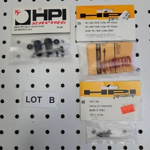 HPI Racing ~ Nitro RS4 ~ 3 Item Parts Lot ~ A540, A898, 6754 - Picture 1 of 1