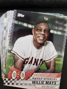 2020 Topps Series 1 Decades Best You Pick Complete Your Set - Picture 1 of 23