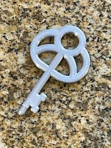 Silver Cariboo Replacement Key - Speech Therapy - Original Design - Picture 1 of 1