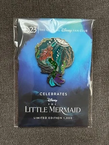 Disney D23 Exclusive The Little Mermaid Live Action Limited Edition Pin 1000 - Picture 1 of 4