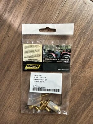 MOOSE YAMAHA ATV CARB. REPAIR KIT 2003-04 YFM450 1003-0098 BM2 - Image 1 of 2