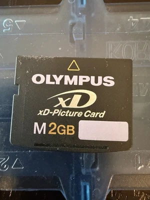 GENUINE OLYMPUS 2GB M XD XD-Picture Memory Card  (digital camera) - Image 1 of 2