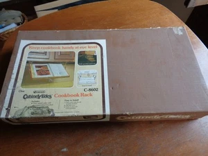Porta libri di cucina vintage Amerock sotto armadio assistenti legno C-8602 NUOVO SIGILLATO - Foto 1 di 5