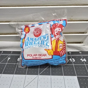 Oso polar Mc Donalds Amazing Wildlife de colección - Imagen 1 de 2