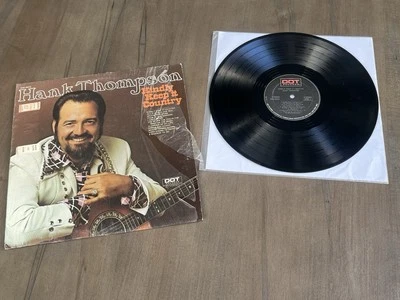 Hank Thompson “Kindly Keep it Country” Vinyl LP Dot Records (DOS-26015) w/Shrink - Image 1 of 4