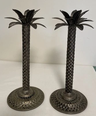 "Juego de candelabros Studio Silversmiths Palm Tree 12""" Foto 1 de 4
