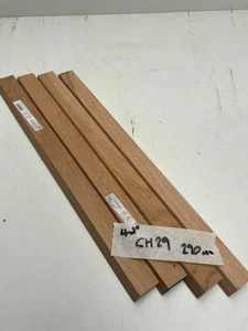 4no OAK Firecheck Hockey Stick, Moulding Beading Timber Edging 290mm - Picture 1 of 4