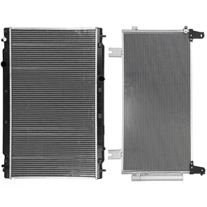 Kit de refrigeración condensador CA + radiador de aluminio para Honda CR-V 2017-2020 2021 2022 - Imagen 1 de 11