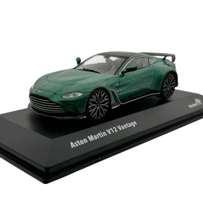 Modellino Auto Solido 1/43 Aston Martin V12 Vantage green - Immagine 1 di 4