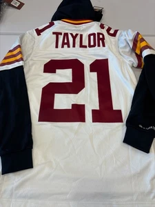 NEW NFL Washington Redskins Sean Taylor 2007 Mitchell Ness Hoodie Jersey S - Picture 1 of 6