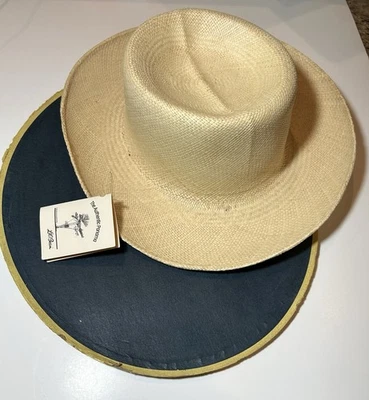 Красивый истинный винтажный L L Bean Панама шляпа с ярлыком - средний - Изображение 1 из 4