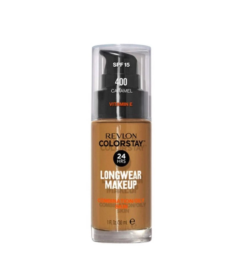 Revlon Colorstay Longwear Make Up Foundation 400 Caramel 30ml - Image 1 of 1