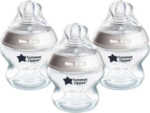 Tommee Tippee Natural Start Anti-Colic Baby Bottle, 150 ml, 0+ months, Slow Flow - Picture 1 of 10