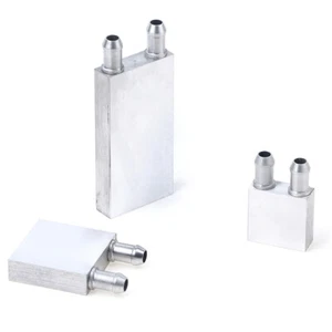 Primary Aluminum Water Cooling Block Heat Sink System For PC Laptop CPU - Afbeelding 1 van 15
