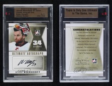 2010-11 ITG Ultimate Memorabilia 10th Edition Gold 1/1 Miikka Kiprusoff Auto