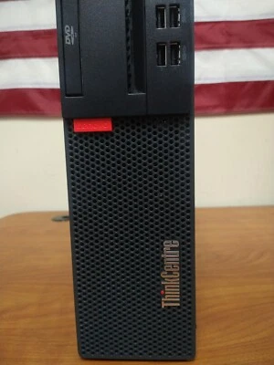 Lenovo ThinkCentre M710s SFF Intel i3 7th Gen 8 GB RAM 128 GB SSD Win 10 Desktop - Image 1 of 4